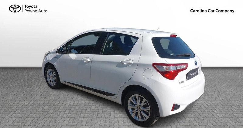 Toyota Yaris cena 63400 przebieg: 82259, rok produkcji 2018 z Mieszkowice małe 254